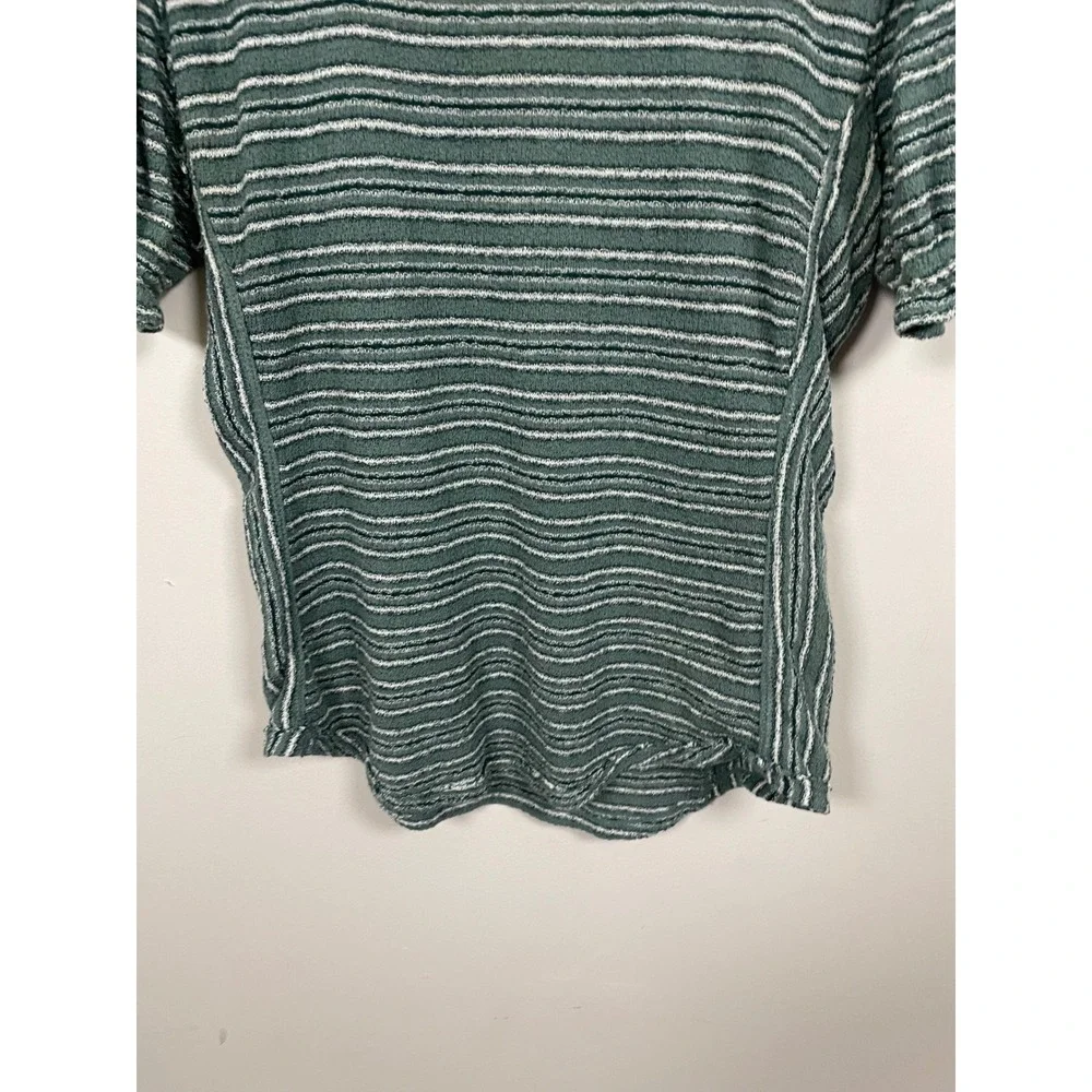 Free People green white